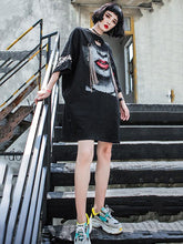 Cotton Hip-hop Loose Fashion Printed Dress